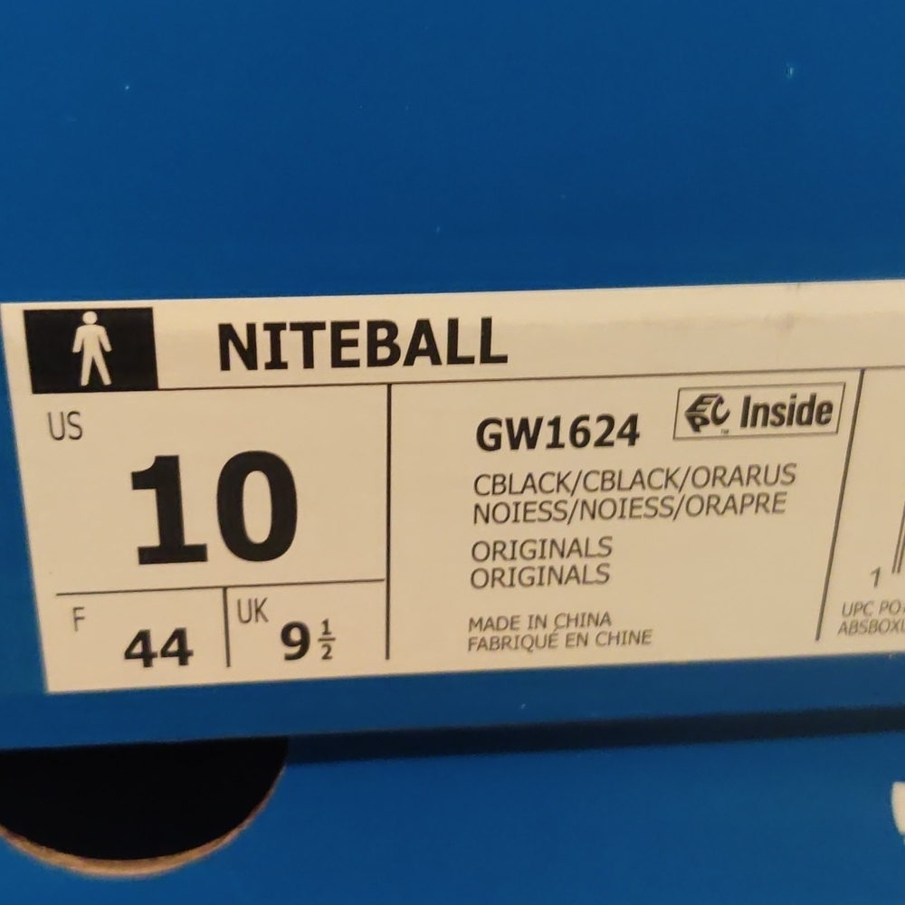 adidas Niteball Club Fresh "Black/Multi" Men's Shoe - Picture 8 of 9
